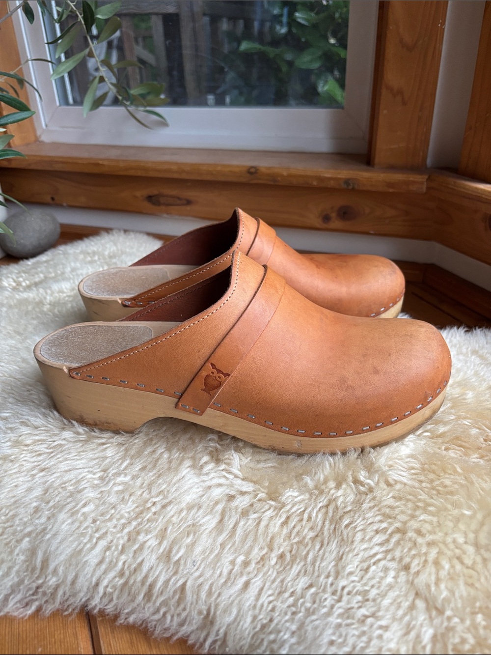 Sandgrens Tokyo Leather Clogs